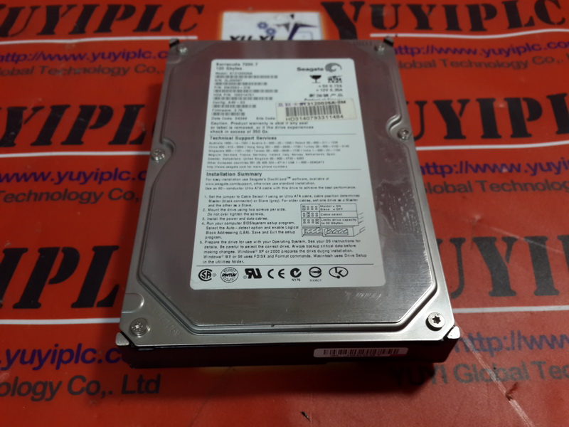 SEAGATE ST3120026A 120GB HARD DRIVE PLC DCS SERVO Control MOTOR POWER SUPPLY IPC ROBOT